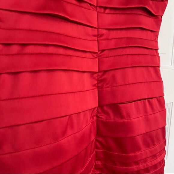 Rubber Ducky Productions Red Cocktail Dress - Picture 4 of 5